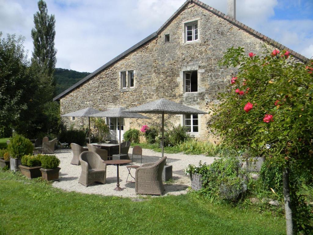 La Grange A Nicolas Baume-les-Messieurs Exterior photo